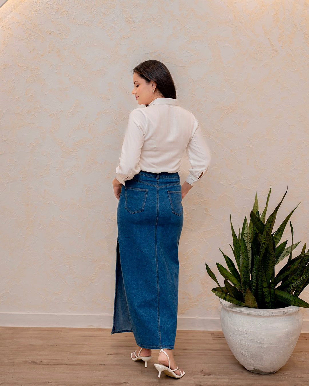 Clara Denim Skirt