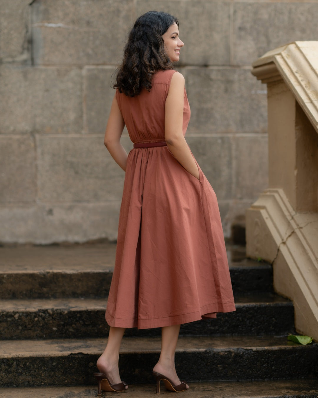 Cinnamon Roma Dress