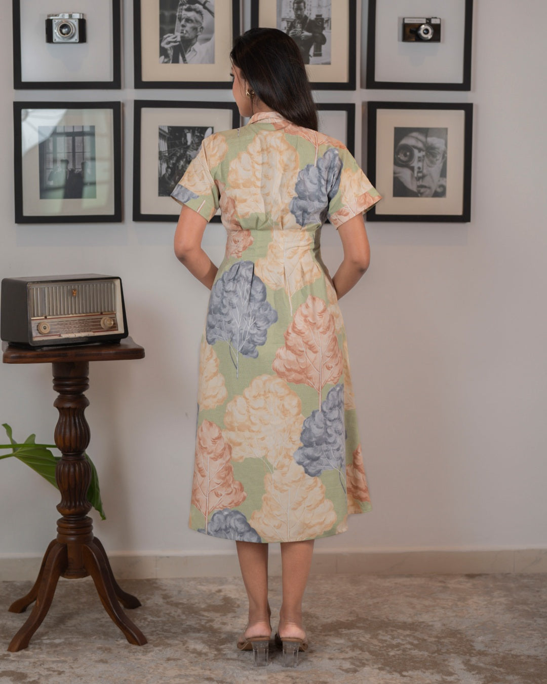 Garden Belted Dress