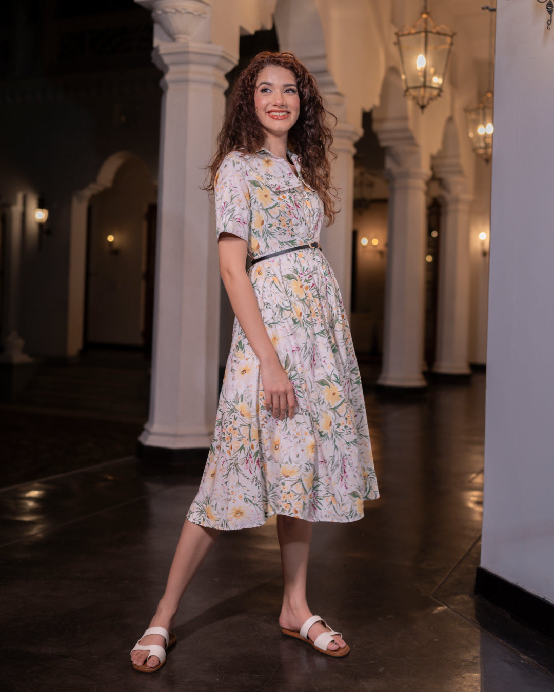 Alora Printed Dress Alora Printed Dress