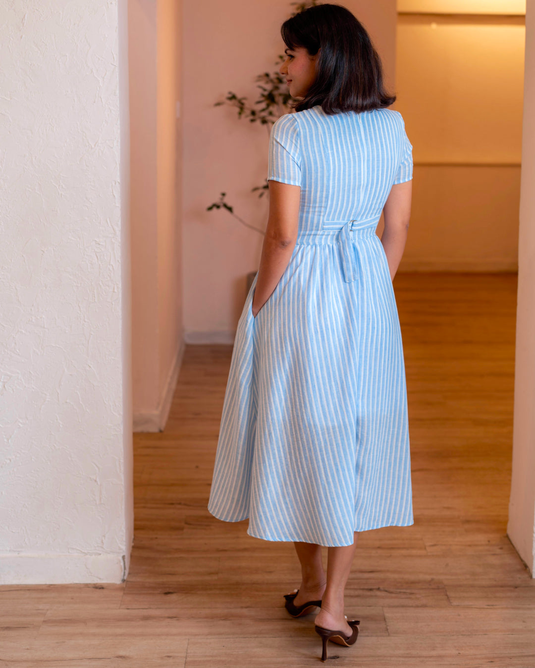Celina Dress – Striped Edition