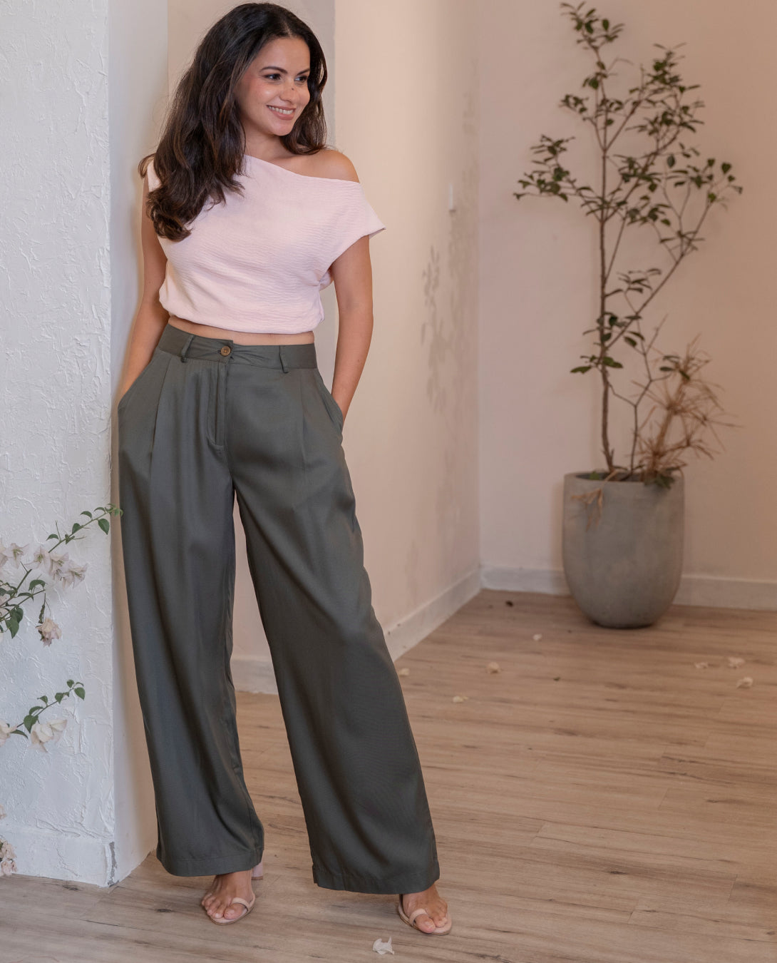 Olive Grove Pant