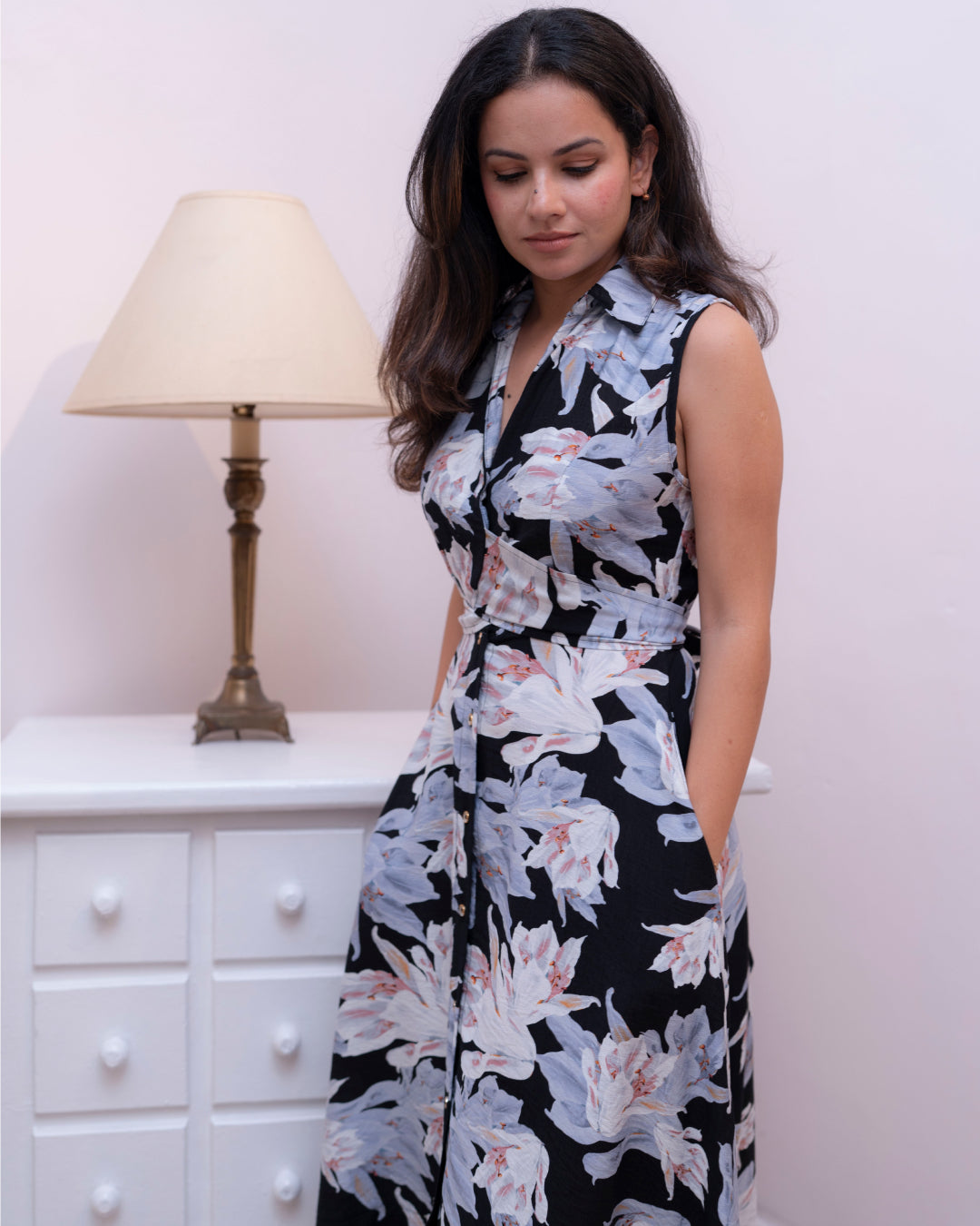 Midnight Florencia Dress