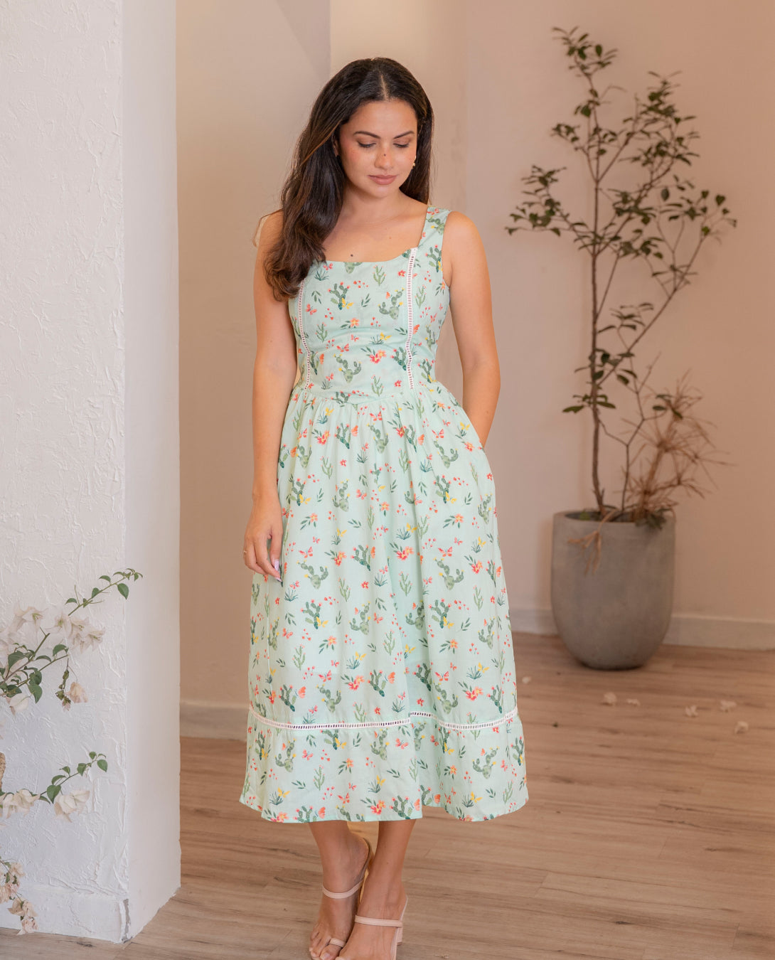 Cactus Bloom Dress