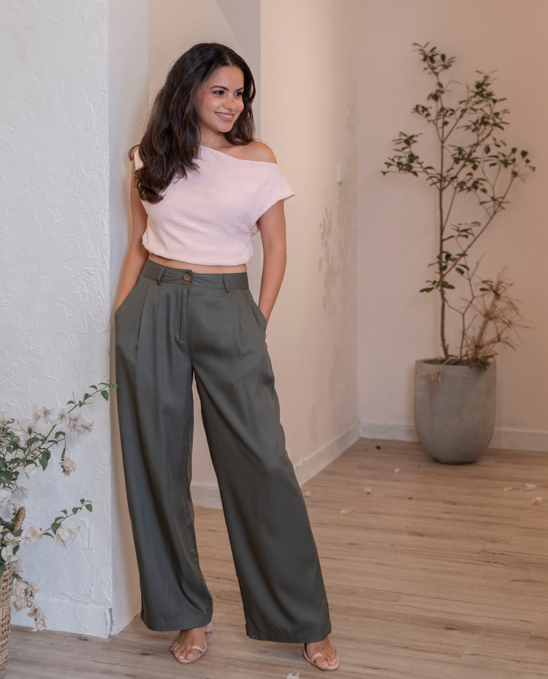Olive Grove Pant