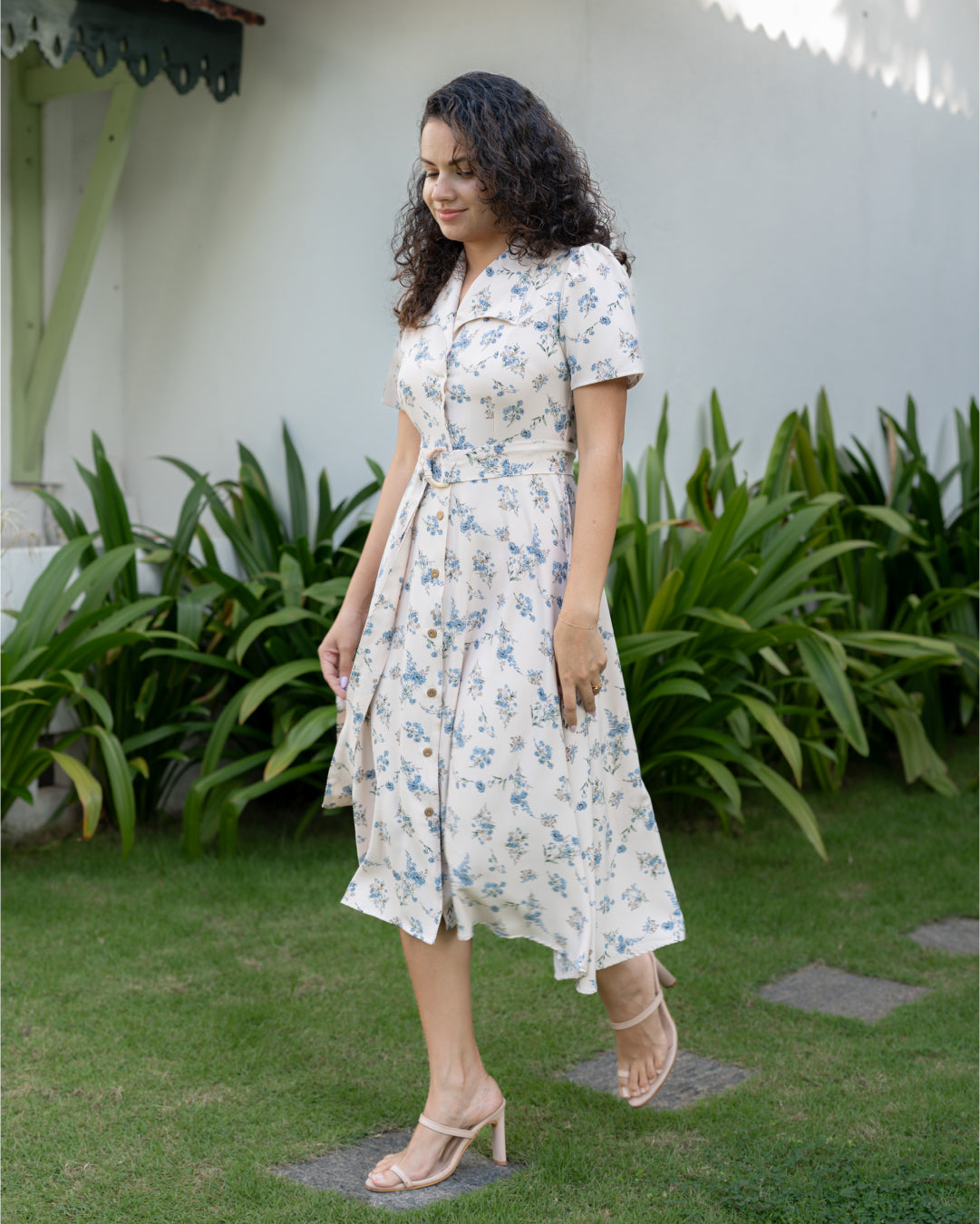 Morning Haze Dress - pink