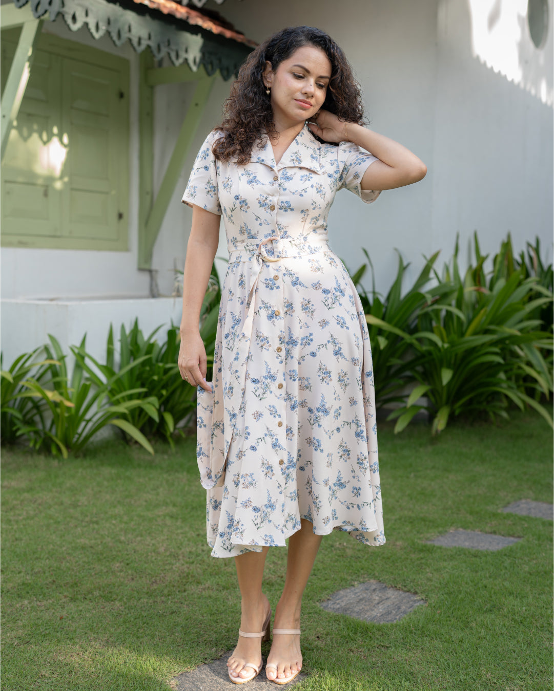 Morning Haze Dress - pink