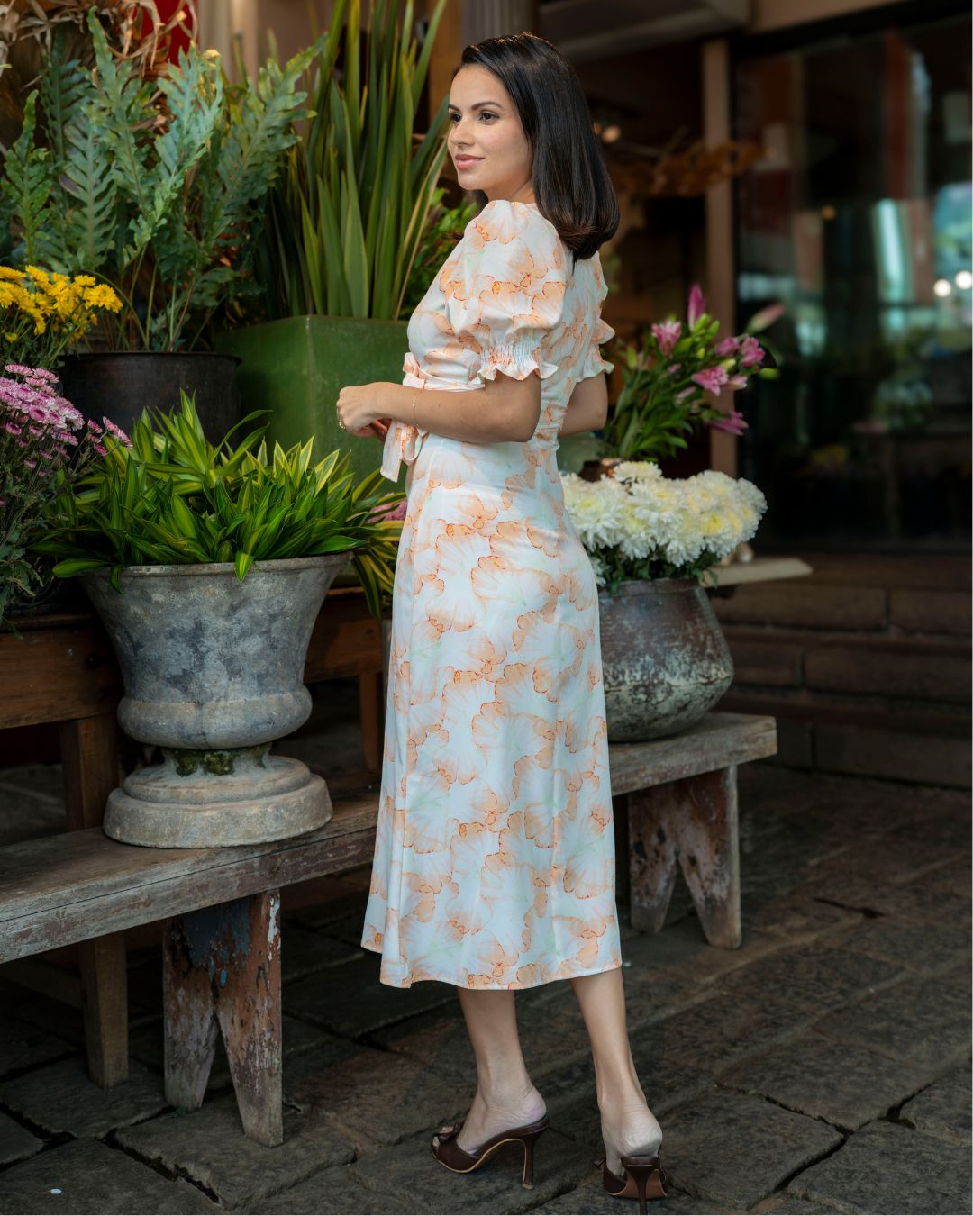 Peach Blossom Dress