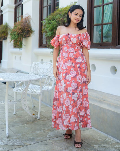 Summer Petals Dress - Pink