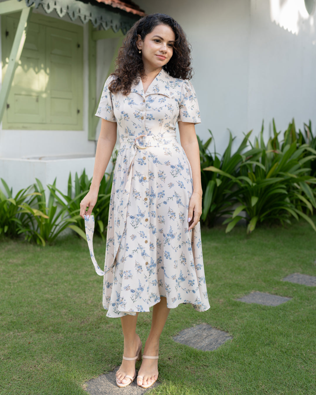 Morning Haze Dress - pink