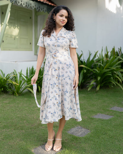 Morning Haze Dress - pink