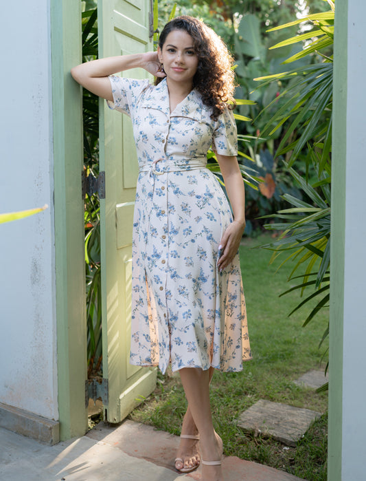 Morning Haze Dress - pink