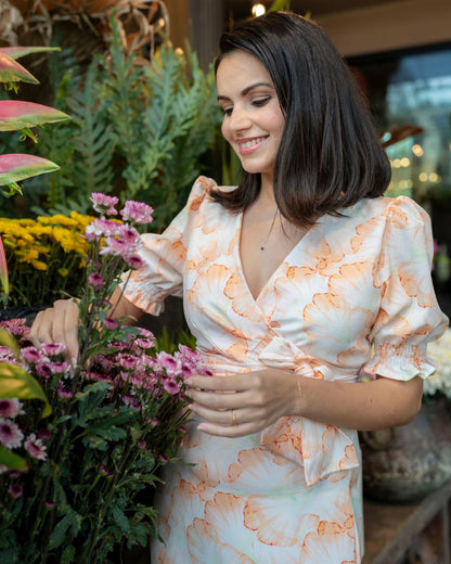 Peach Blossom Dress
