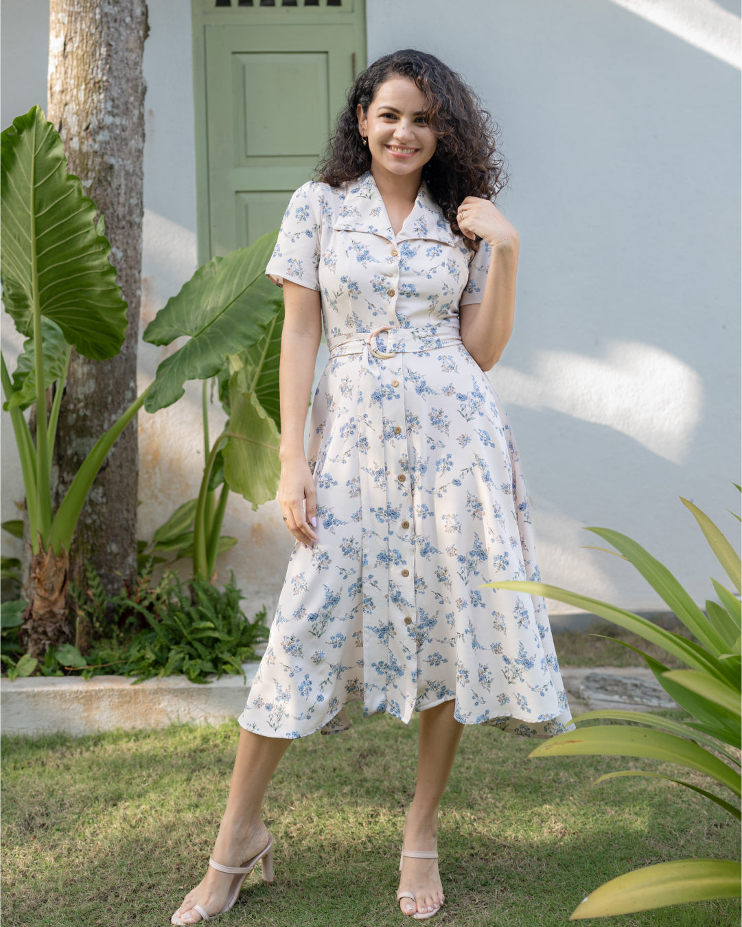 Morning Haze Dress - pink