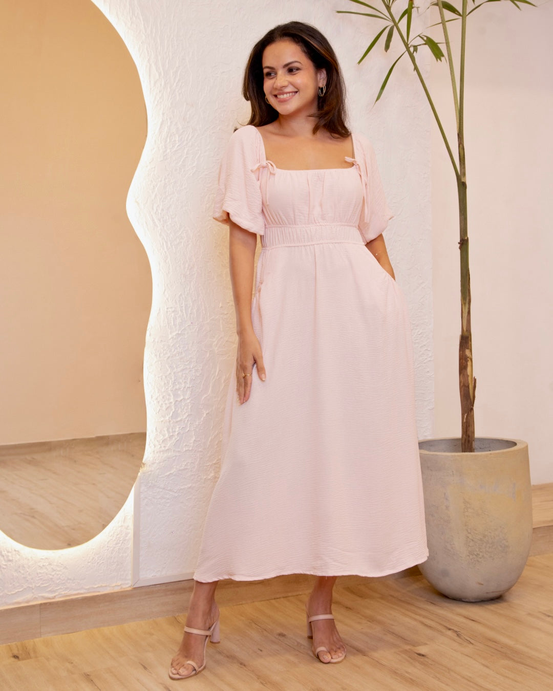 Dahlia Dress - pink