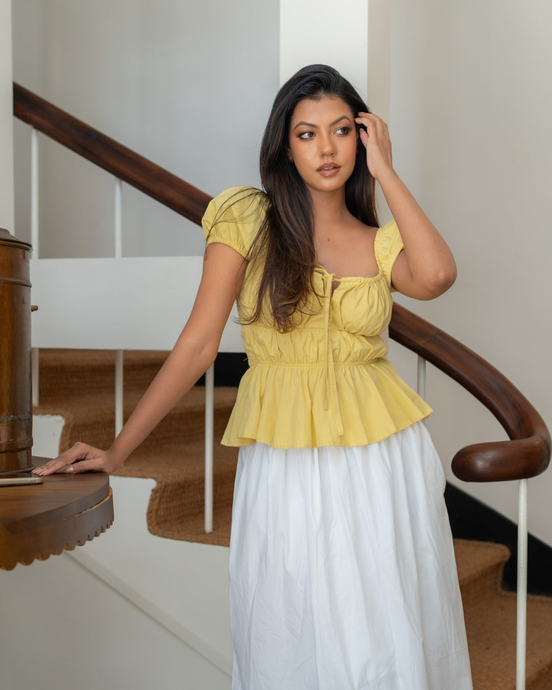 Buttercup Peplum Top