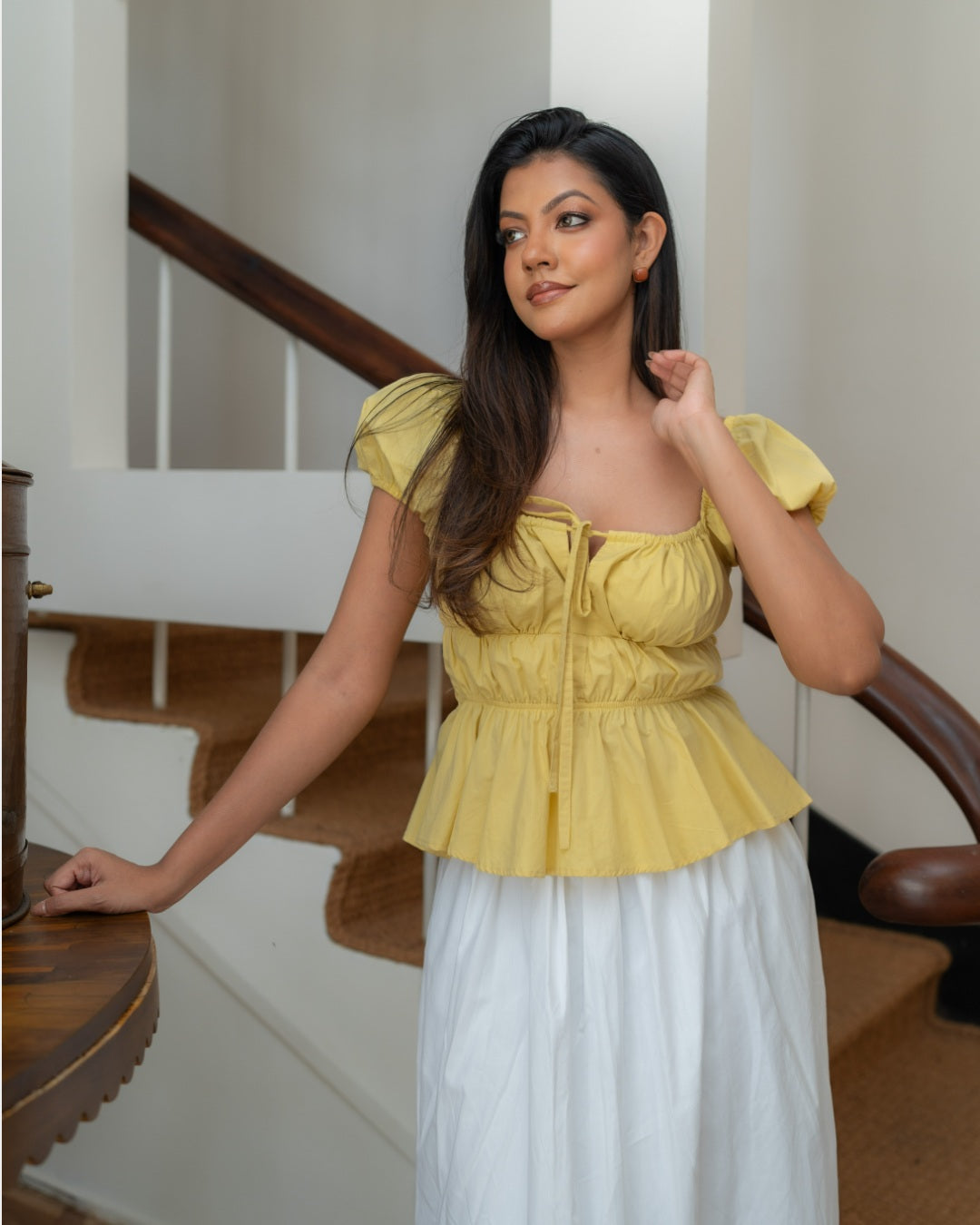 Buttercup Peplum Top