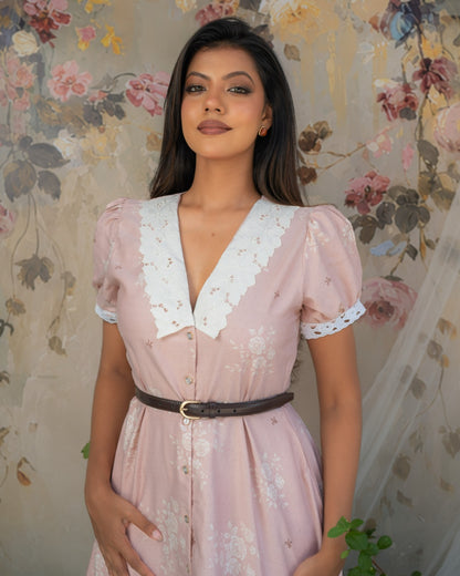 Blush Cottage Dress