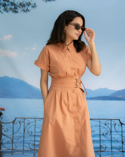 Ravello Belted Dress