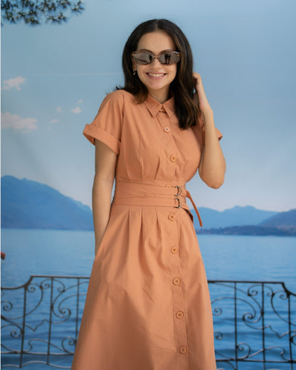 Ravello Belted Dress