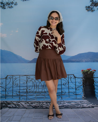 Cocoa Mini Skirt