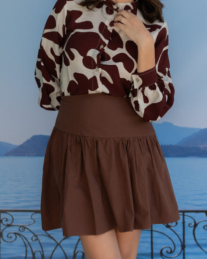 Cocoa Mini Skirt