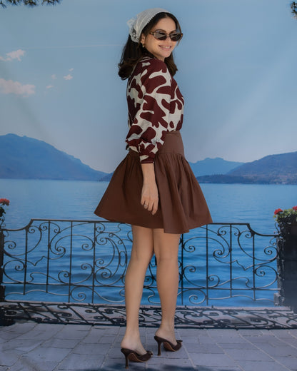 Cocoa Mini Skirt