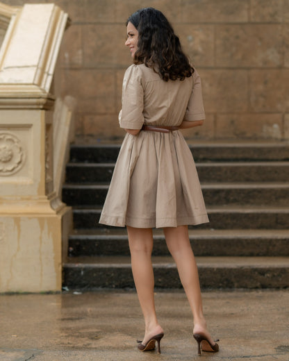 Selina Dress – Oatmeal
