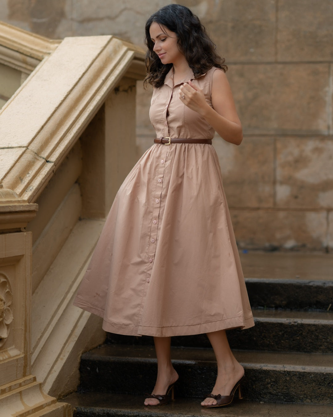 Latte Roma Dress