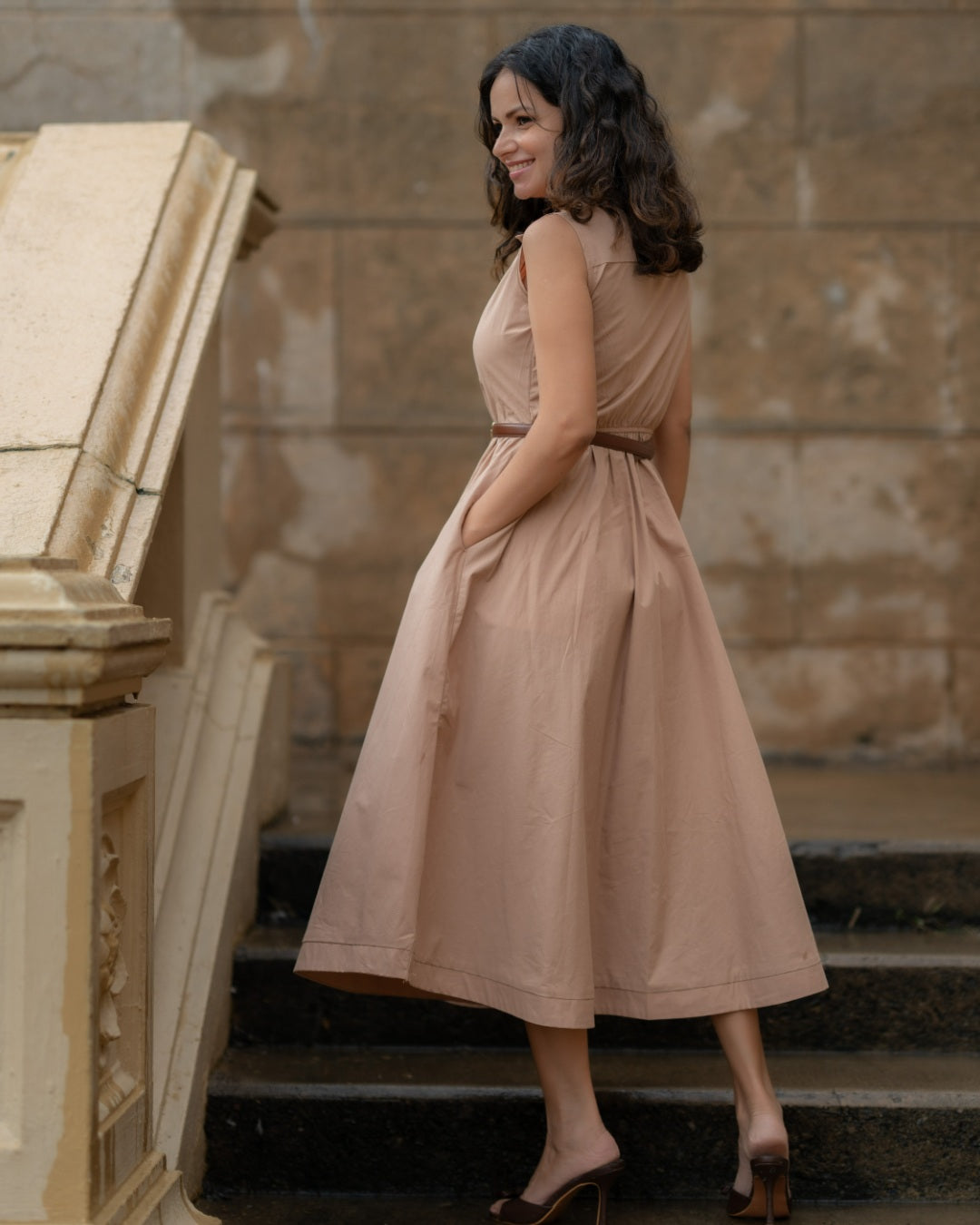 Latte Roma Dress