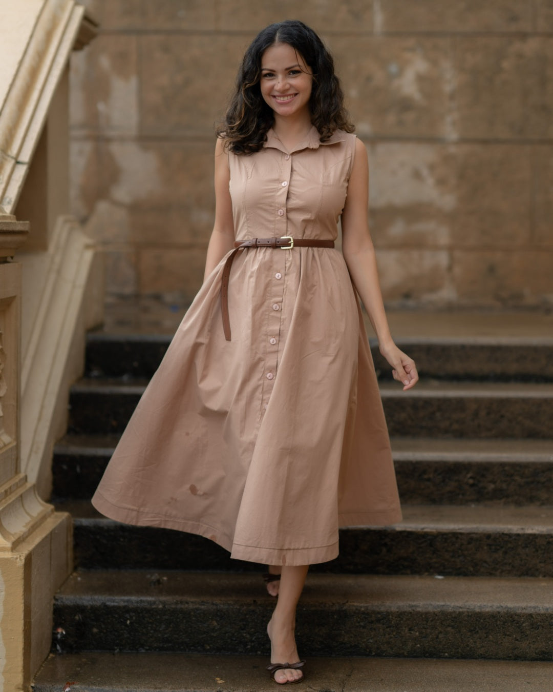 Latte Roma Dress