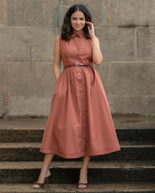 Cinnamon Roma Dress