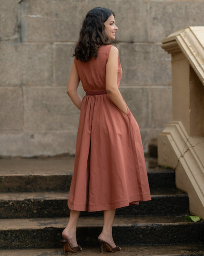 Cinnamon Roma Dress