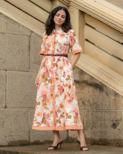 Apricot Garden Dress