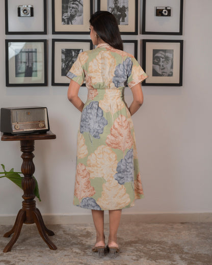 Garden Belted Dress