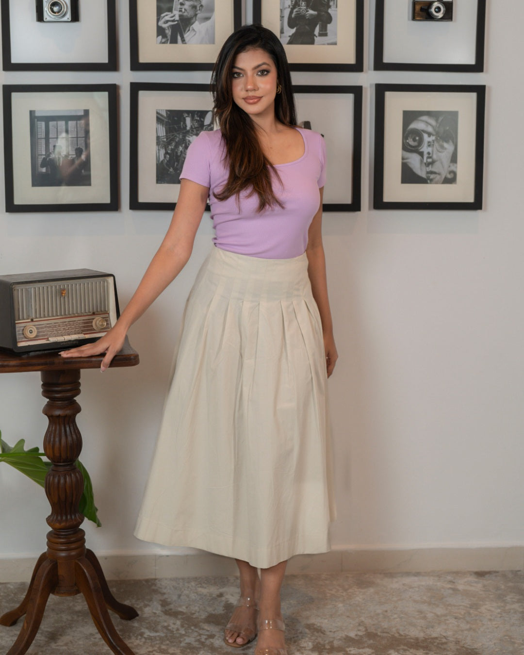 Ivory Sunday Skirt