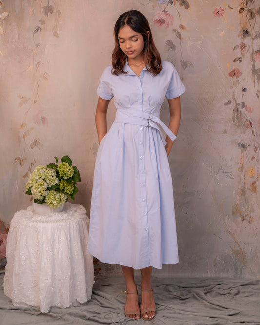 Bluebell Belted Midi Dress