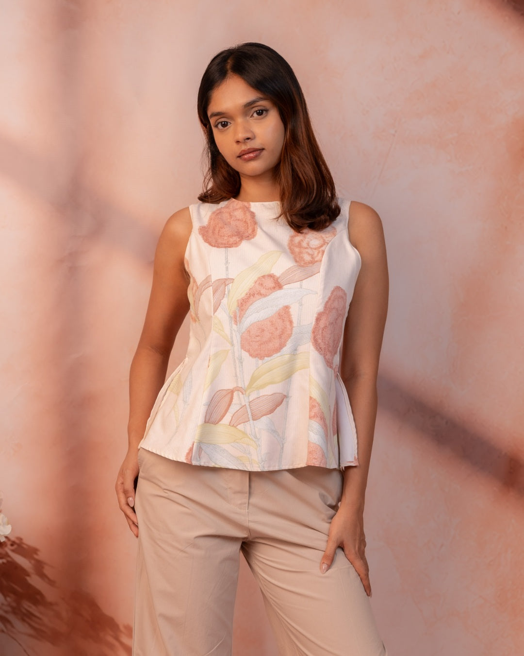 Peony Bloom Top