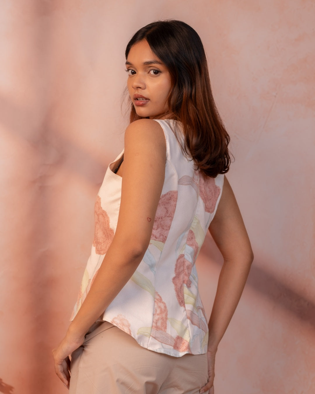 Peony Bloom Top