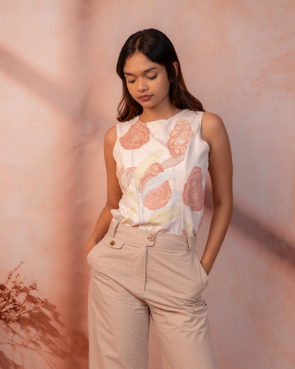 Peony Bloom Top