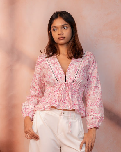 Rosé Bloom Top ( Pre-Order)