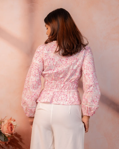 Rosé Bloom Top ( Pre-Order)