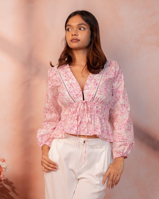Rosé Bloom Top ( Pre-Order)