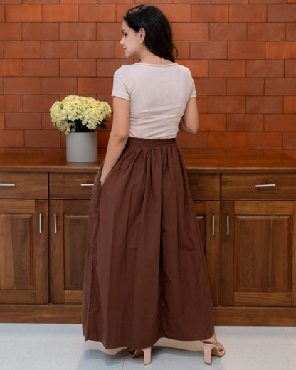 Cocoa Maxi Skirt