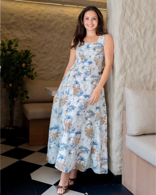 Seabelle Dress -blue