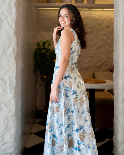 Seabelle Dress -blue