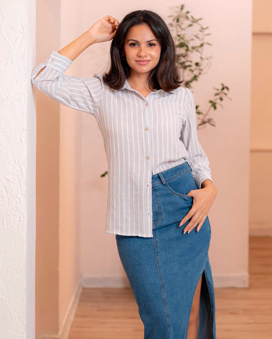 Clara Shirt - Grey
