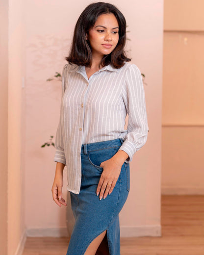 Clara Shirt - Grey