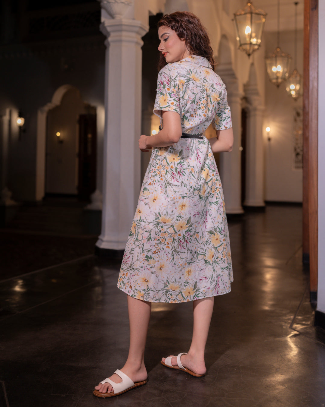 Alora Printed Dress