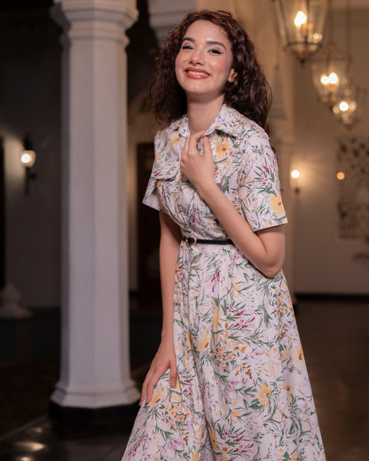 Alora Printed Dress